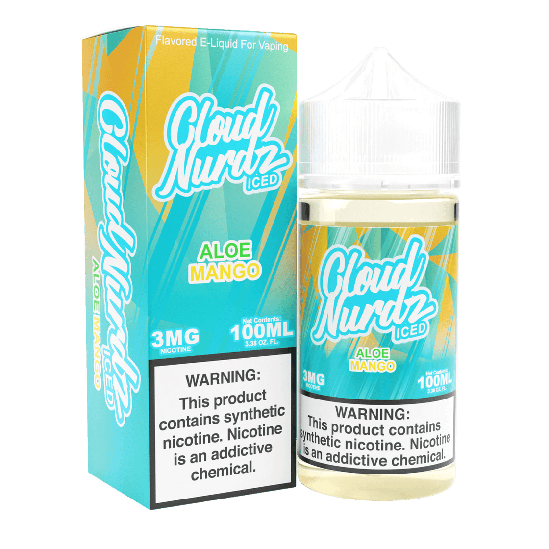 Cloud Nurdz ICED Tobacco-Free 100ML E-Liquid