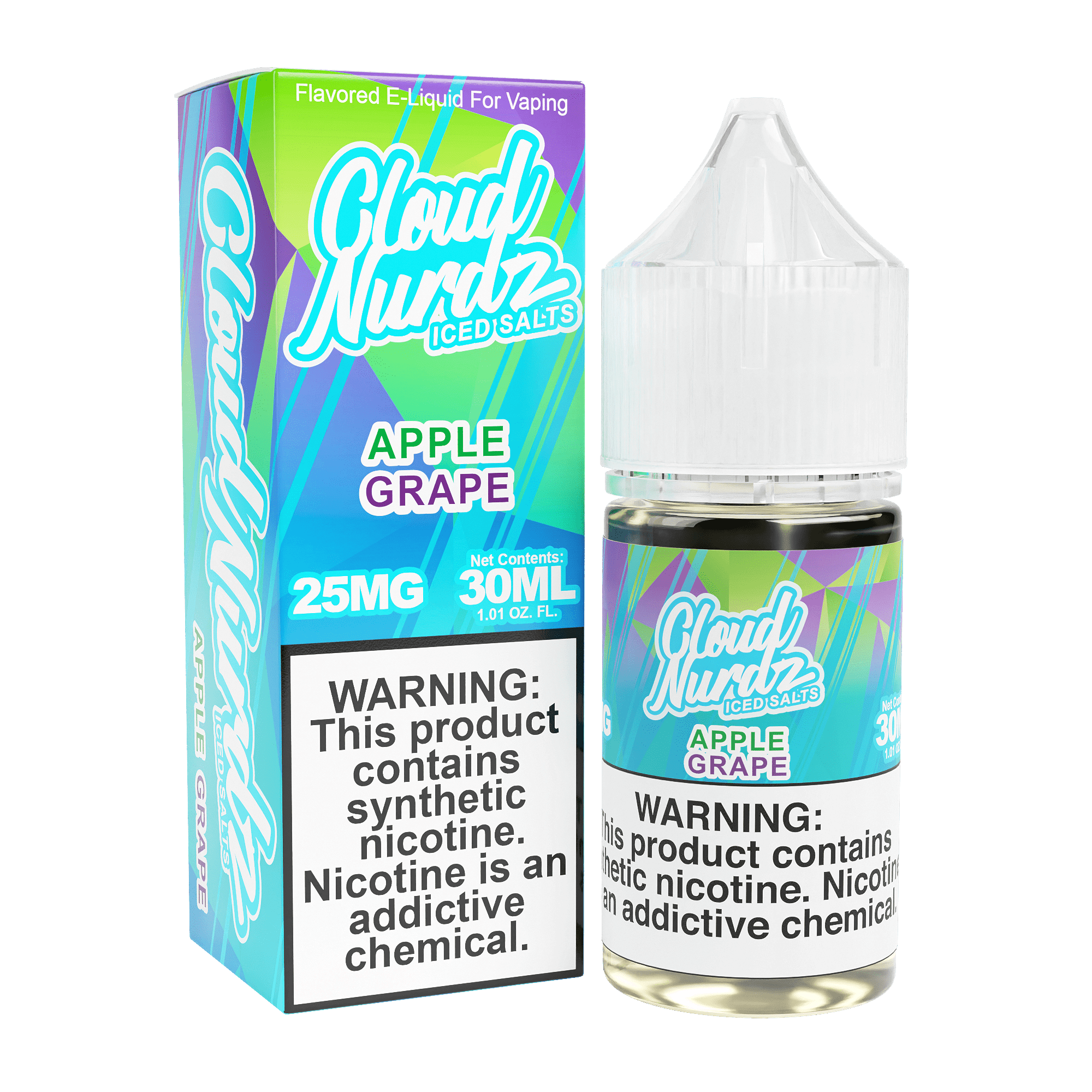 Cloud Nurdz Salts Tobacco-Free Nicotine Salt E-Liquid 30ML