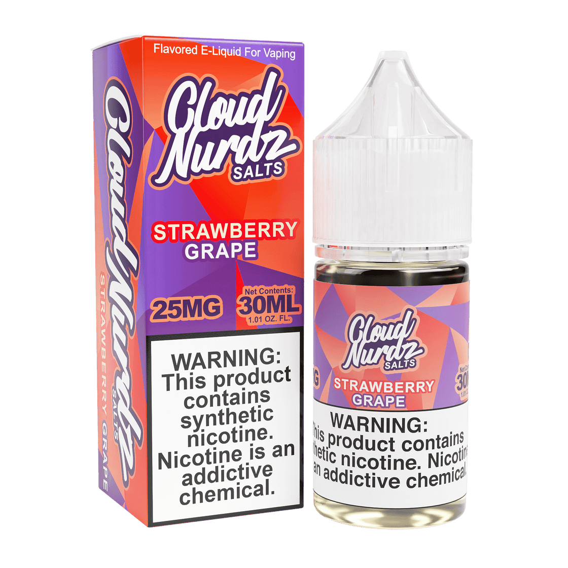 Cloud Nurdz Salts Tobacco-Free Nicotine Salt E-Liquid 30ML