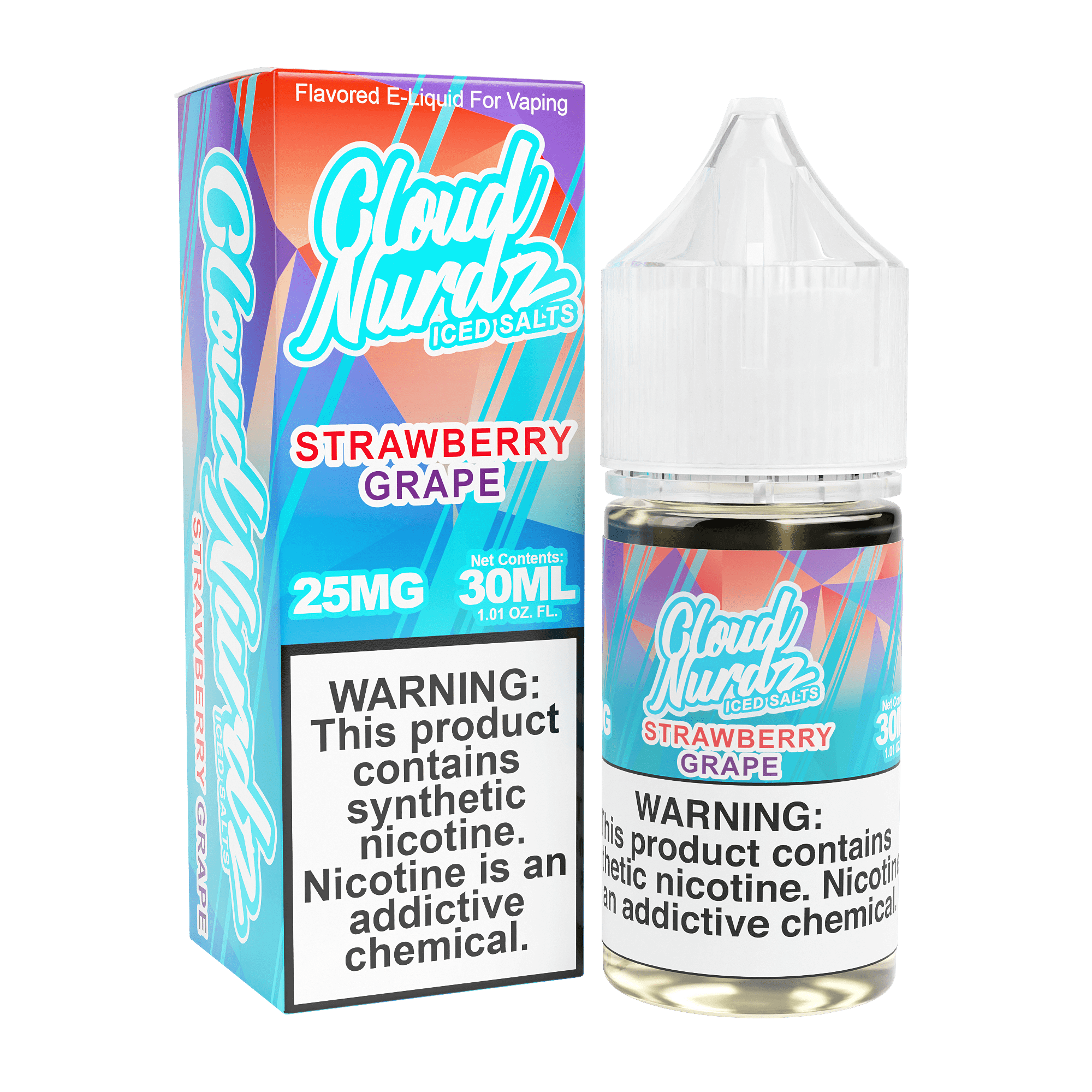 Cloud Nurdz Salts Tobacco-Free Nicotine Salt E-Liquid 30ML