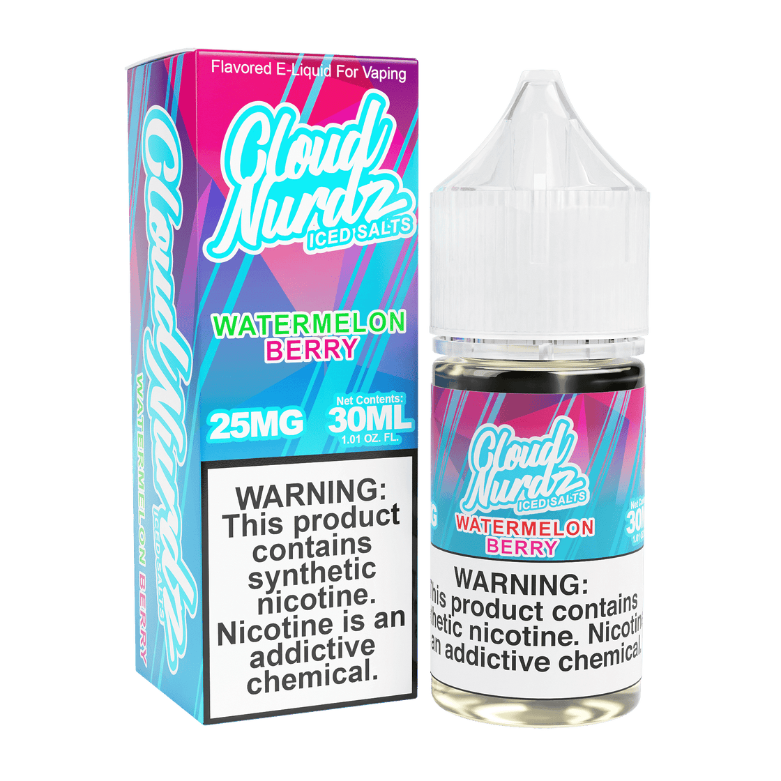 Cloud Nurdz Salts Tobacco-Free Nicotine Salt E-Liquid 30ML