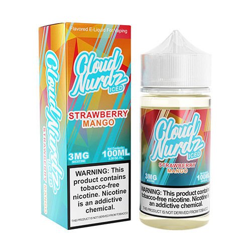 Cloud Nurdz ICED Tobacco-Free 100ML E-Liquid