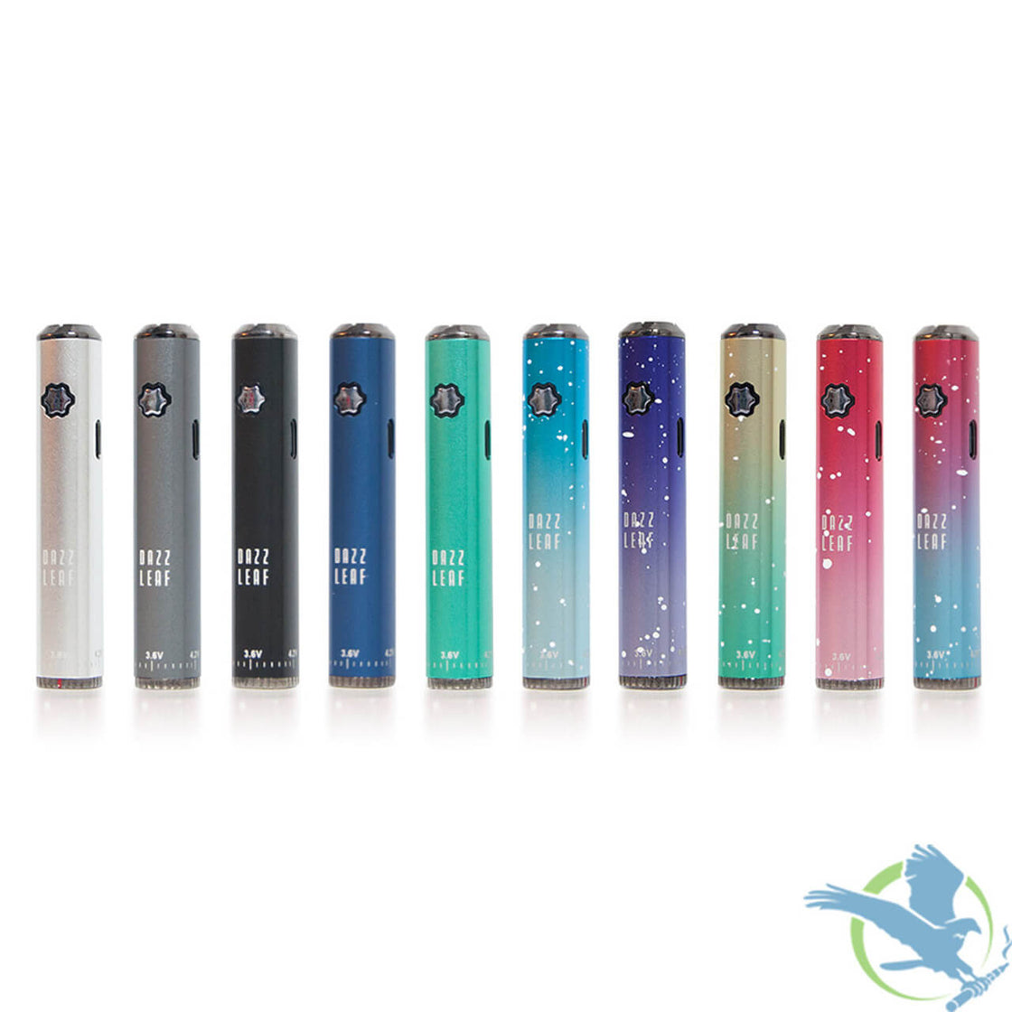 DAZZLEAF SQUAREii VV 400mAh 510 Preheat Bottom Twist Battery with USB Charger