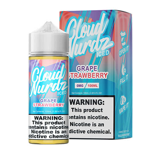 Cloud Nurdz ICED Tobacco-Free 100ML E-Liquid