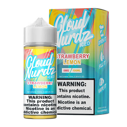 Cloud Nurdz ICED Tobacco-Free 100ML E-Liquid