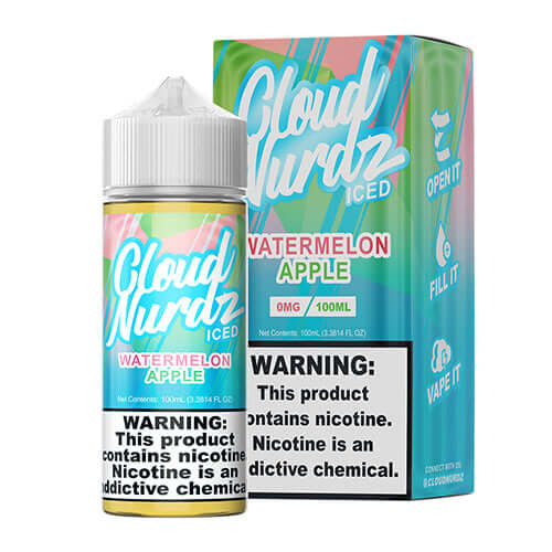 Cloud Nurdz ICED Tobacco-Free 100ML E-Liquid