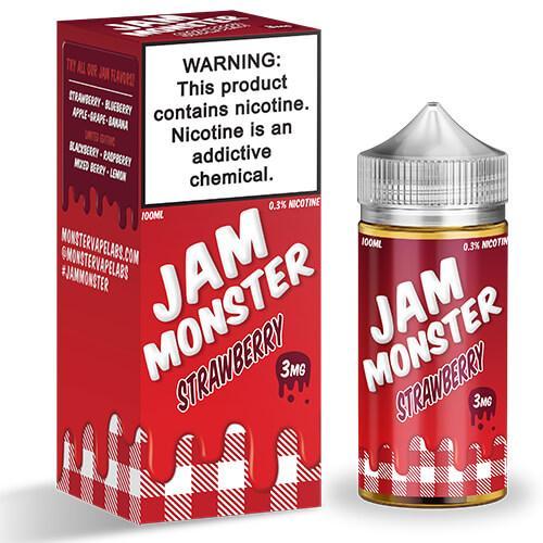 Jam Monster Synthetic Nicotine E-Liquid 100ML