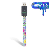 Ooze Twist Slim Pen 2.0 Flex Temp 320mAh Battery With USB Charger & Dual Charging Ports