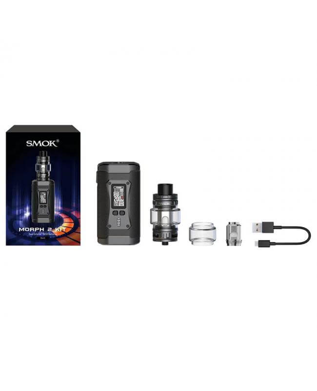 SMOK MORPH 2 230W 18650 Starter Kit With Refillable 7.5ML TFV18 Tank