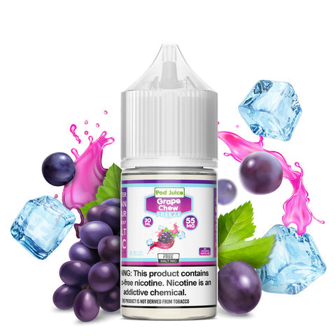 POD Juice ICED Synthetic Nicotine Salt E-Liquid 30ML