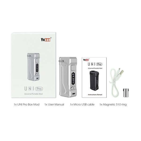 Yocan UNI Pro Universal 650mAh VV Box Mod