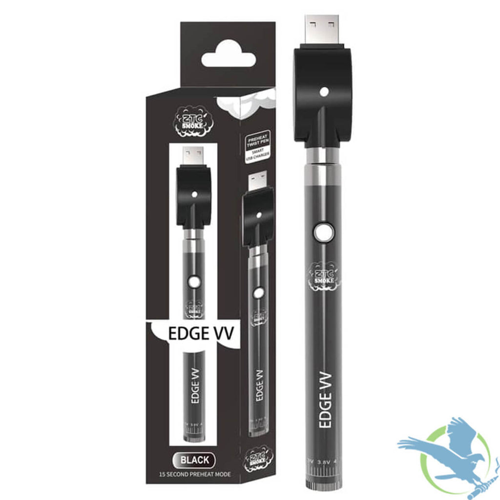 ZTC Smoke Edge VV 350mAh Vaporizer Battery Dymok Smoke Shop ZTC Smoke Edge VV 350mAh Vaporizer Battery Dymok Smoke Shop