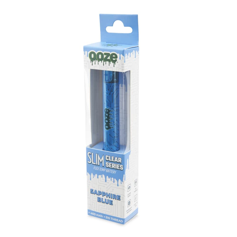 Ooze Slim Flex Temp 400mAh Vape Battery With Type-C Charging Cable