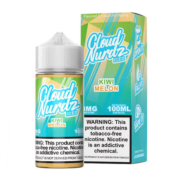 Cloud Nurdz ICED Tobacco-Free 100ML E-Liquid