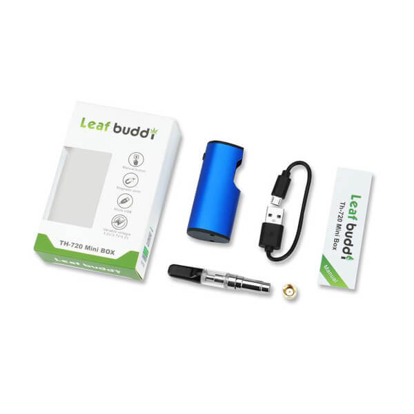 Leaf Buddi TH720 Pro 500mAh Mini Box Variable Voltage Vaporizer Starter Kit With 0.5ML Cartridge & USB Charge