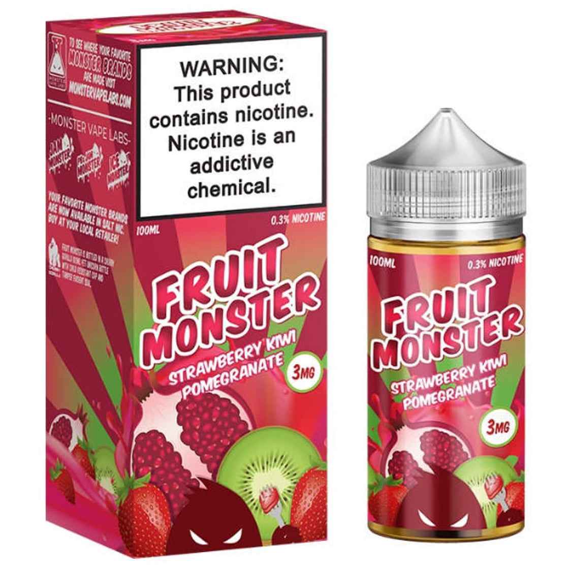 Fruit Monster Synthetic Nicotine E-Liquid 100ML