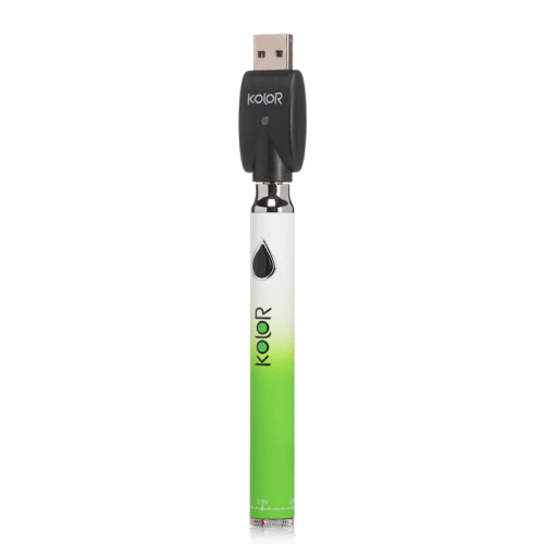 Leaf Buddi Kolor Twist Slim 650mAh Pen Style Battery With USB Charger