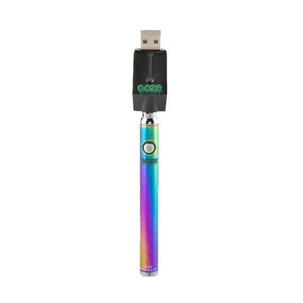 Ooze Twist Adjustable Voltage Preheat Slim Pen Battery With USB Charger