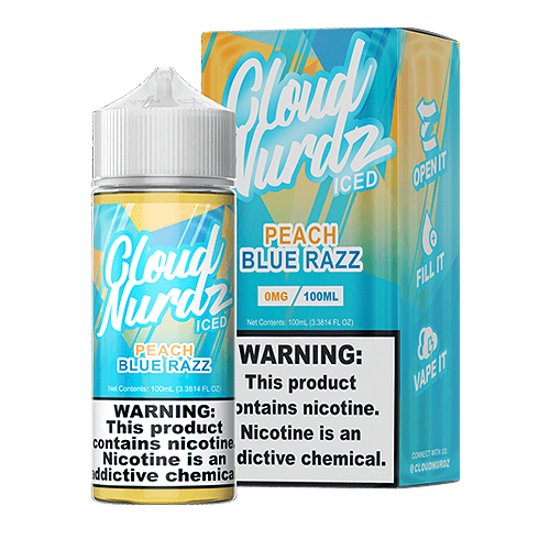 Cloud Nurdz ICED Tobacco-Free 100ML E-Liquid