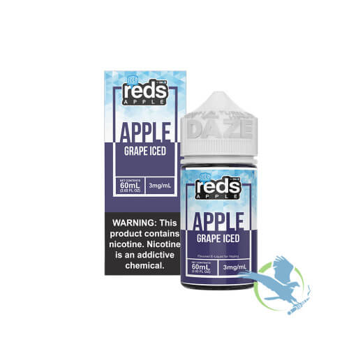 Reds Apple Iced E-Liquid by 7 Daze 60ML