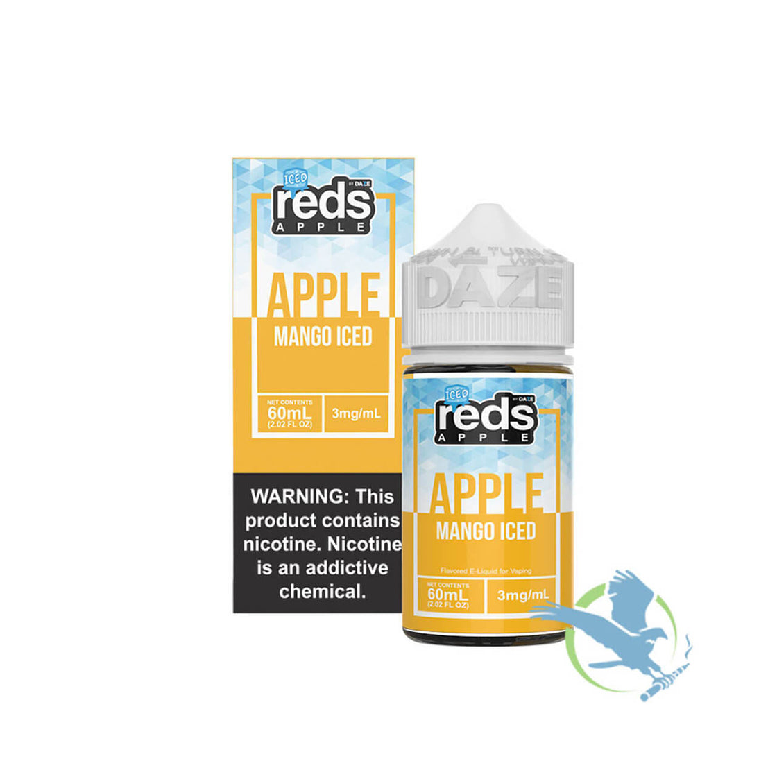 Reds Apple Iced E-Liquid by 7 Daze 60ML