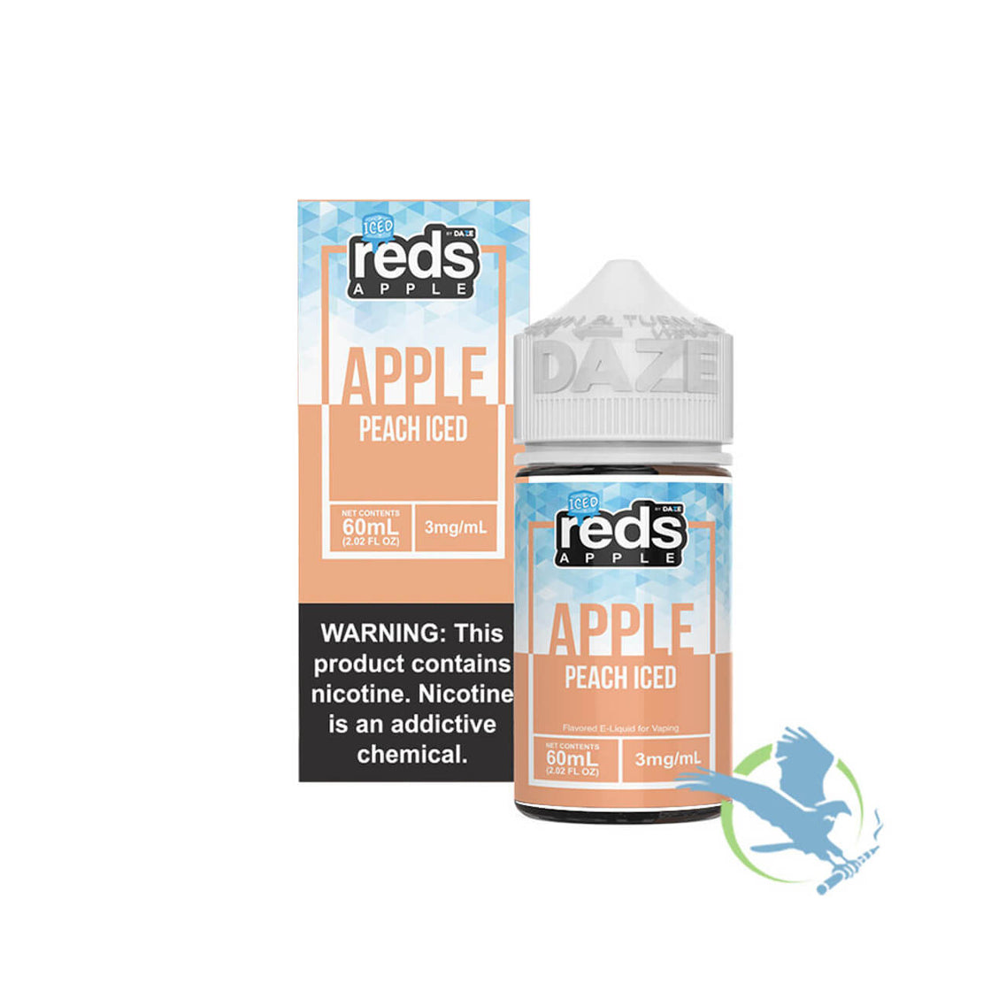 Reds Apple Iced E-Liquid by 7 Daze 60ML