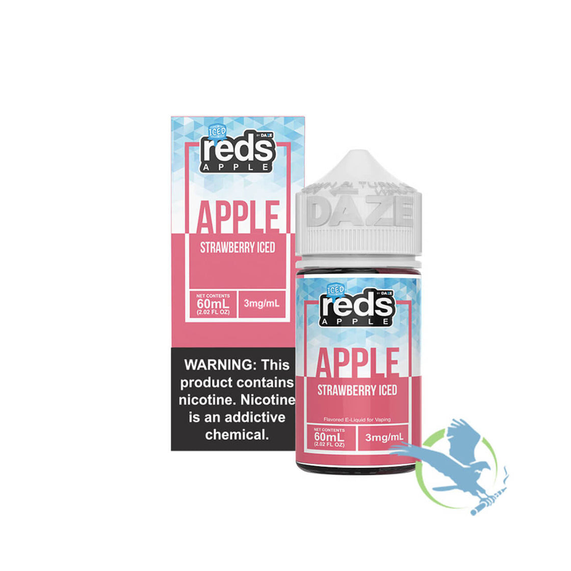 Reds Apple Iced E-Liquid by 7 Daze 60ML