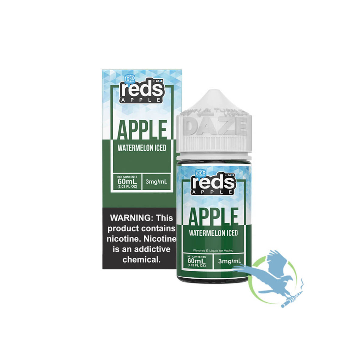 Reds Apple Iced E-Liquid by 7 Daze 60ML