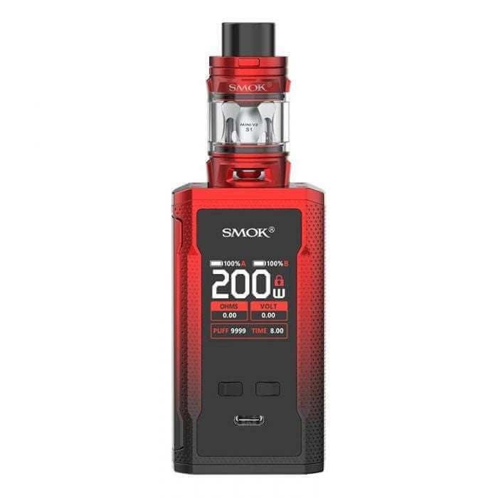 SMOK R-Kiss 2 200W 18650 Starter Kit With 6.5ML TFV18 Mini Tank