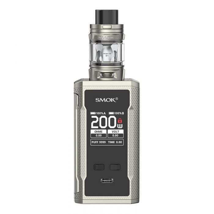 SMOK R-Kiss 2 200W 18650 Starter Kit With 6.5ML TFV18 Mini Tank