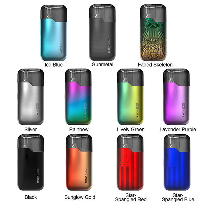 Suorin Air Pro 930mAh Pod System Starter Kit With 4.9ML Refillable Replaceable Cartridge Pod