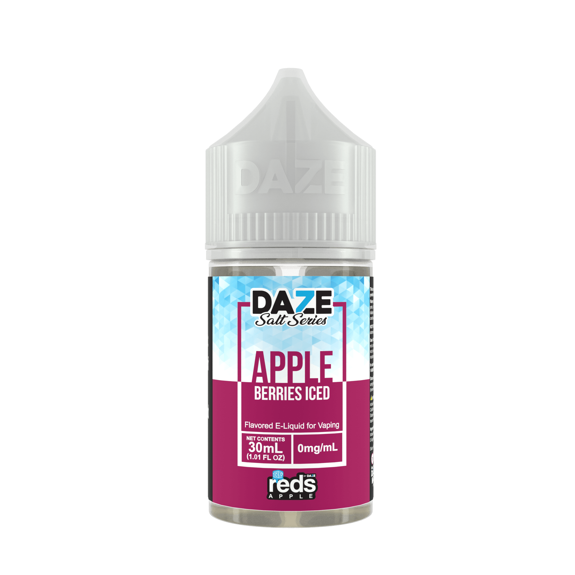 Reds Apple Salt Series Iced Tobacco Free Nicotine Salt E-Liquid By 7 Daze 30ML